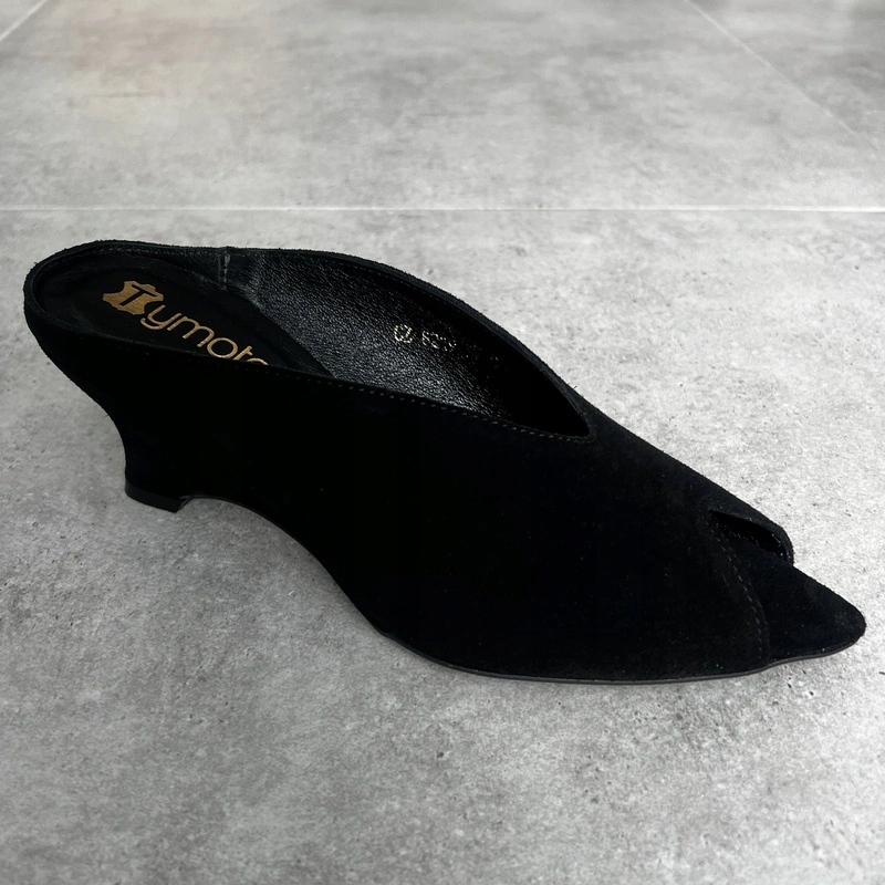 Nazouváky na klínku Tymoteo GREAT1 Černé 39