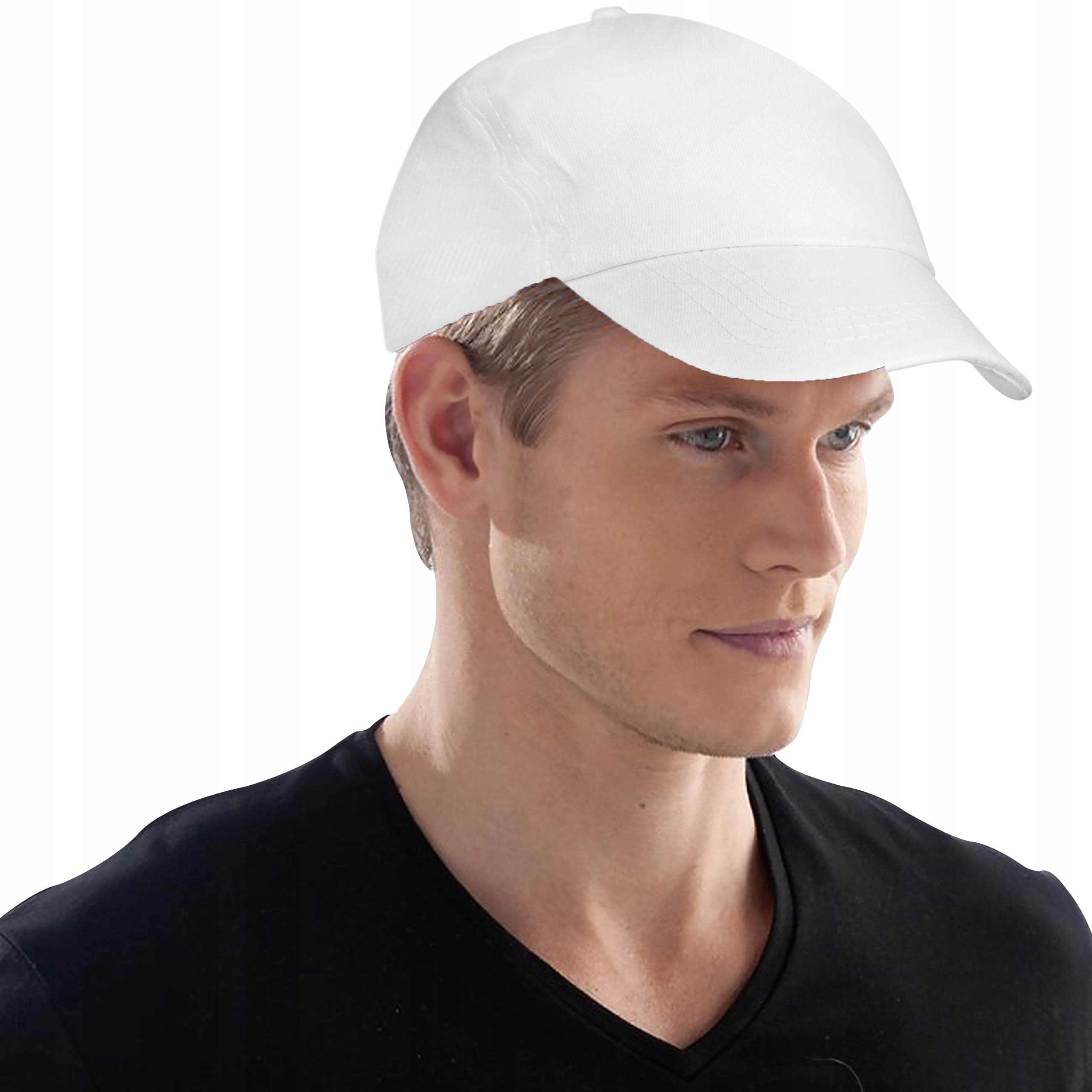 

Czapka z Daszkiem Bejsbolówka Metal 6P Biały