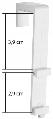 Haczyki przedłużone do rolety Mini Uchwyt Marka inna