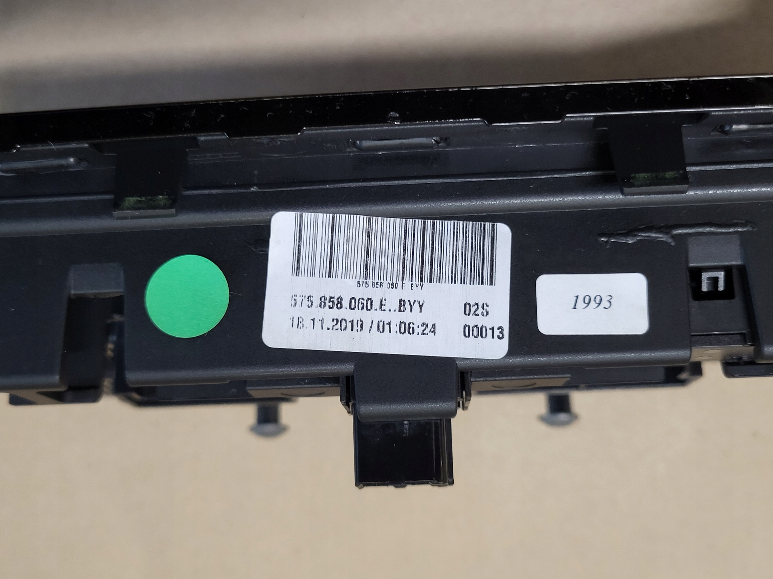 Comandi Controllo KLIMATYZACJA PANEL PRZYCISKI SEAT ATECA OE EUROPA