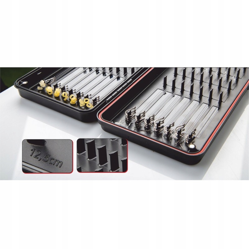 Etui pudełko na przypony Traper GST czarne 44cm Marka Traper