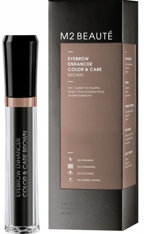 M2 Beaute Eyebrow Enhancer Gel Brown 6 ml