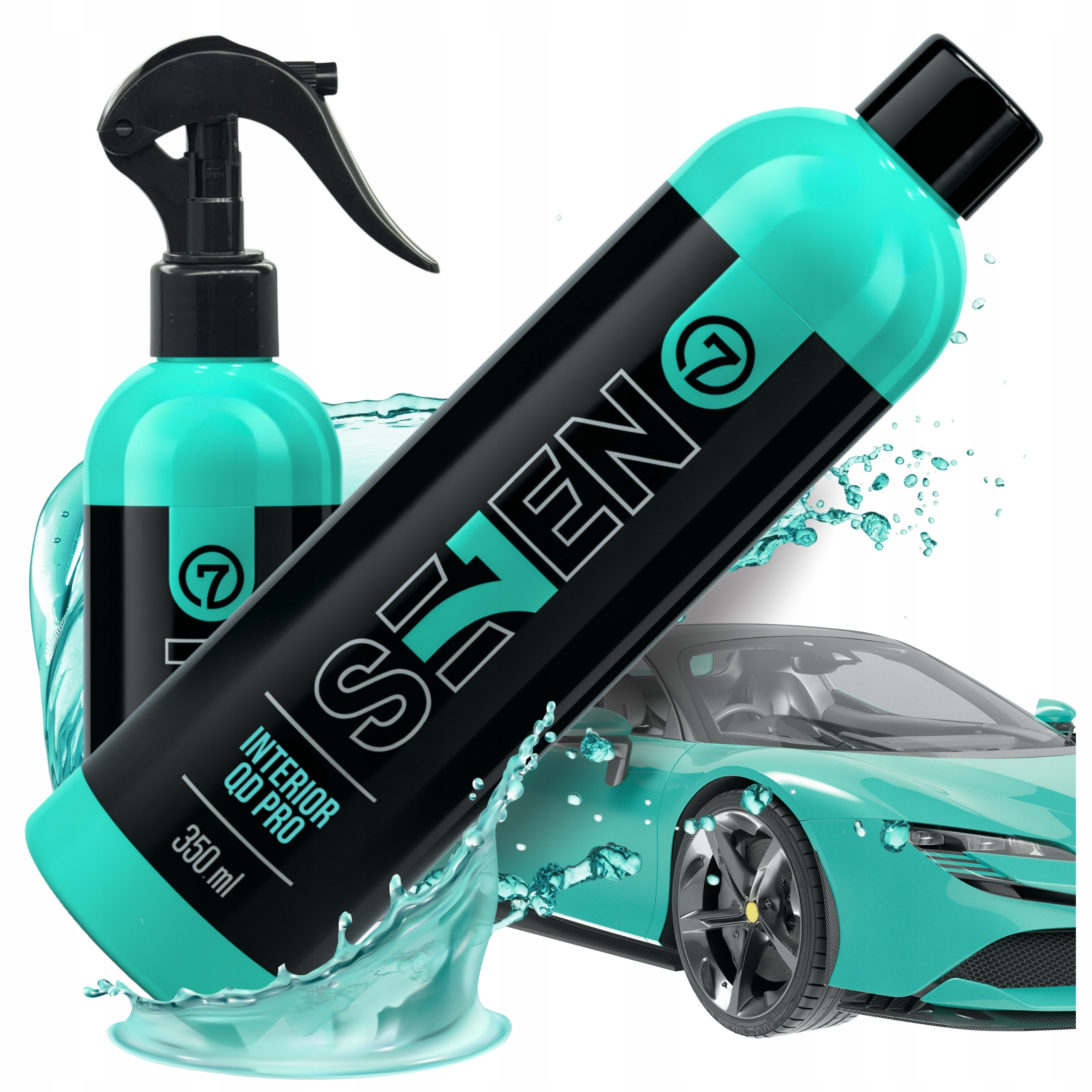 Quick Detailer Dressing do plastiku wnętrza Bez Smug Seven Interior Qd Pro