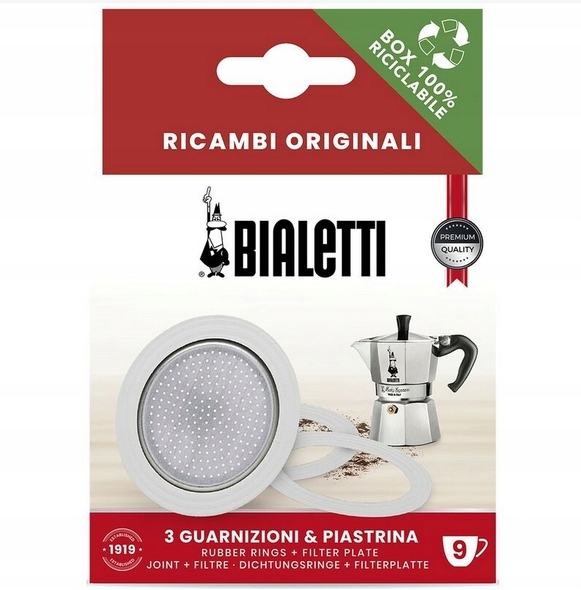 

3 x Uszczelki do Kawiarek Bialetti Moka 9