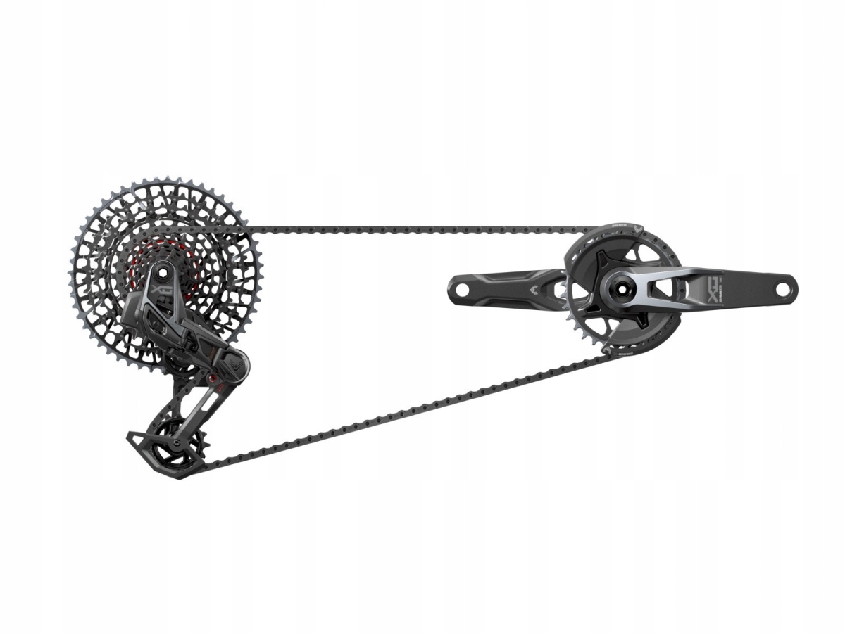 Skupina příslušenství Sram X0 Eagle Transmission Axs 34T, 10-52T bez klik