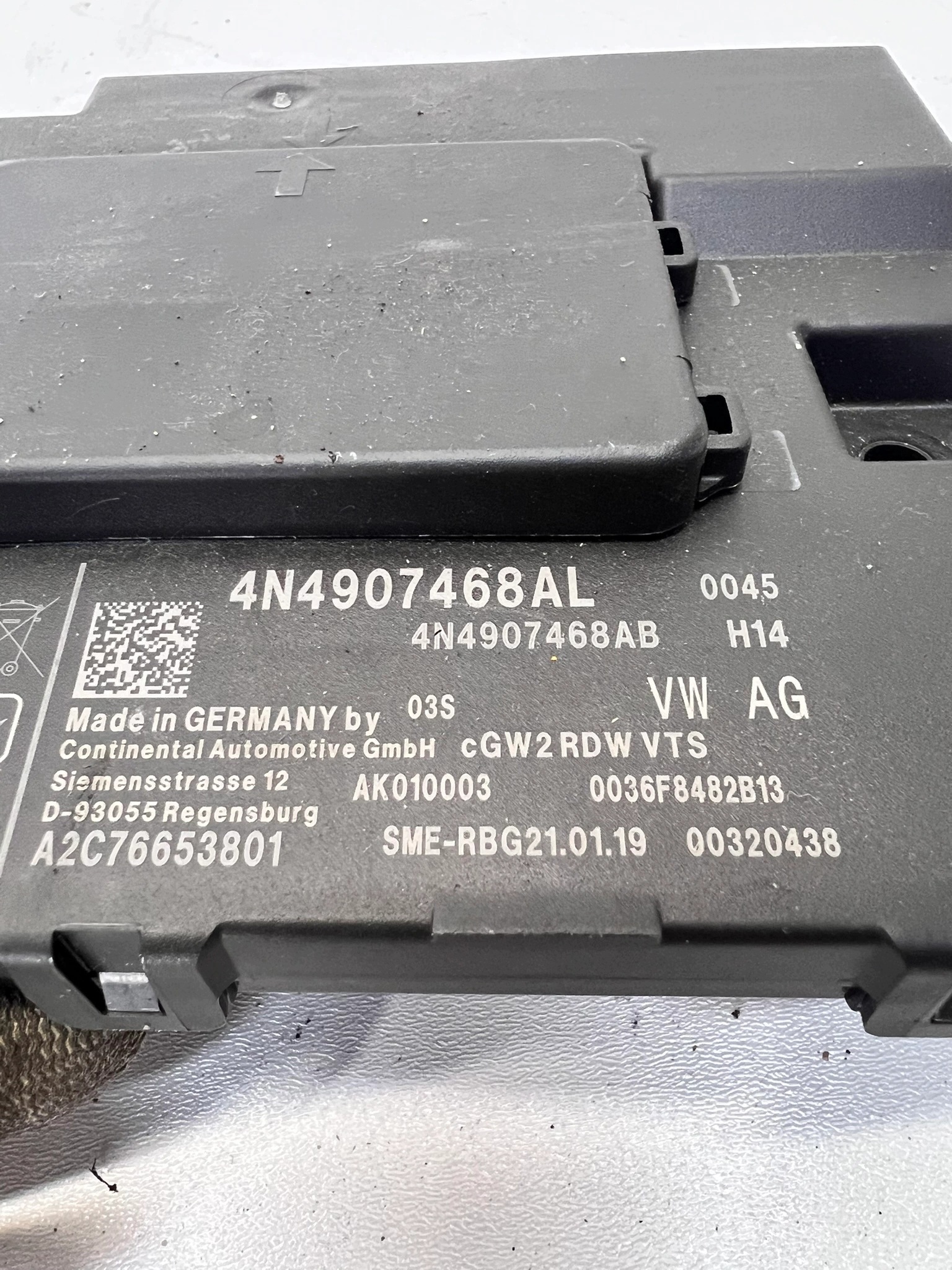 module control unit GATEWAY AUDI A6 C8 4N4907468AL
