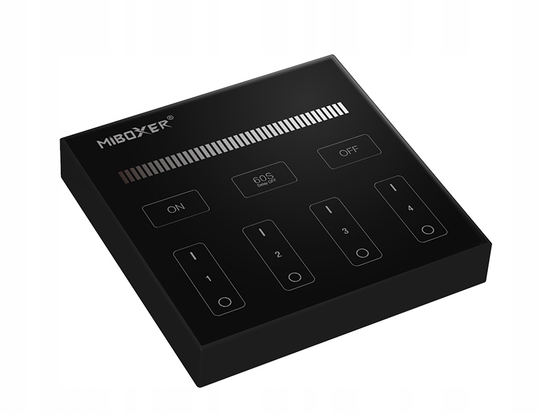 PANEL naścienny 4-Strefowy MILIGHT LED B1 BLACK Kod producenta ML-15