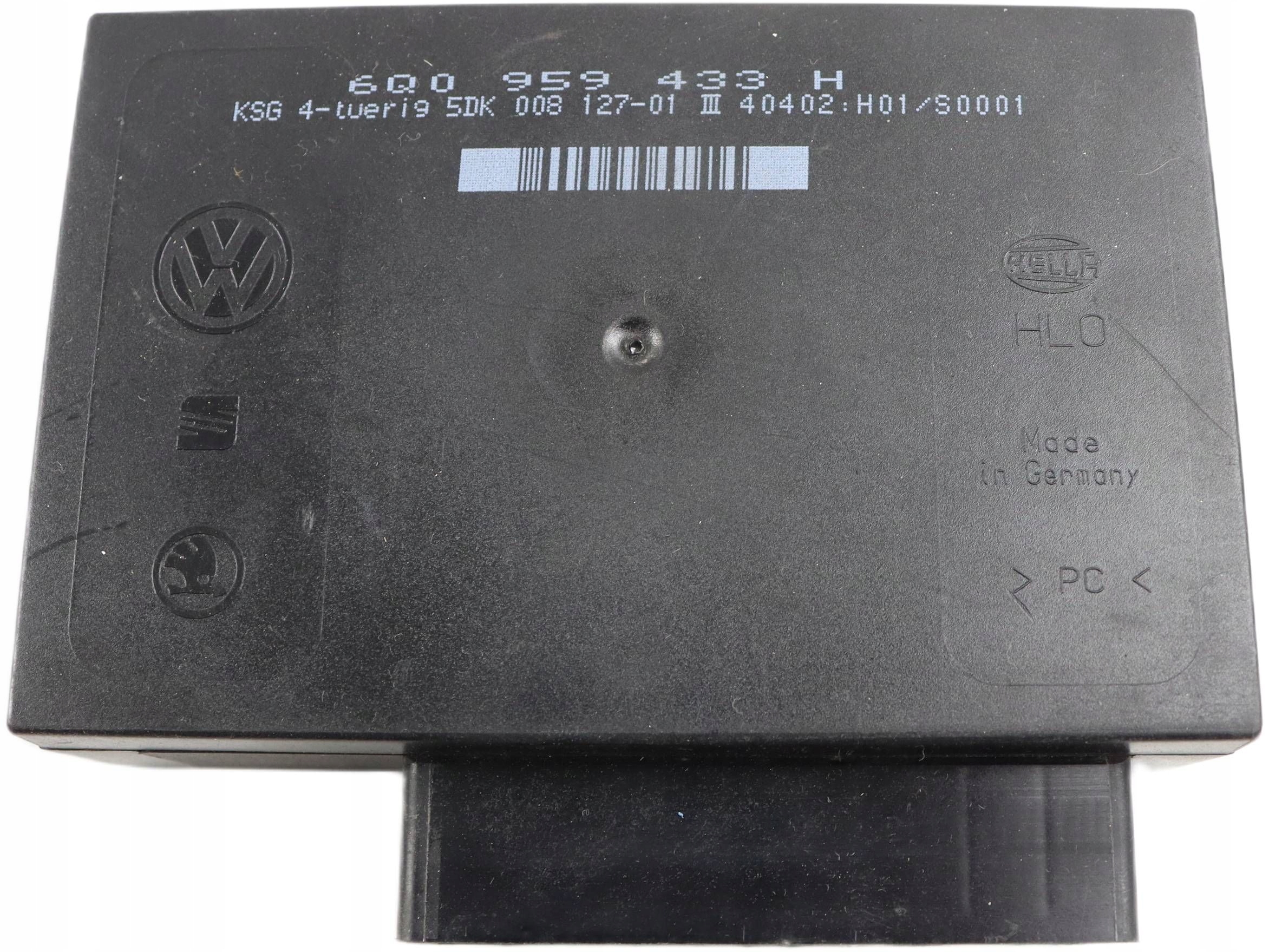 VW POLO 9N FABIA e IBIZA III modulo Centralina KOMFORTU 6Q0959433H