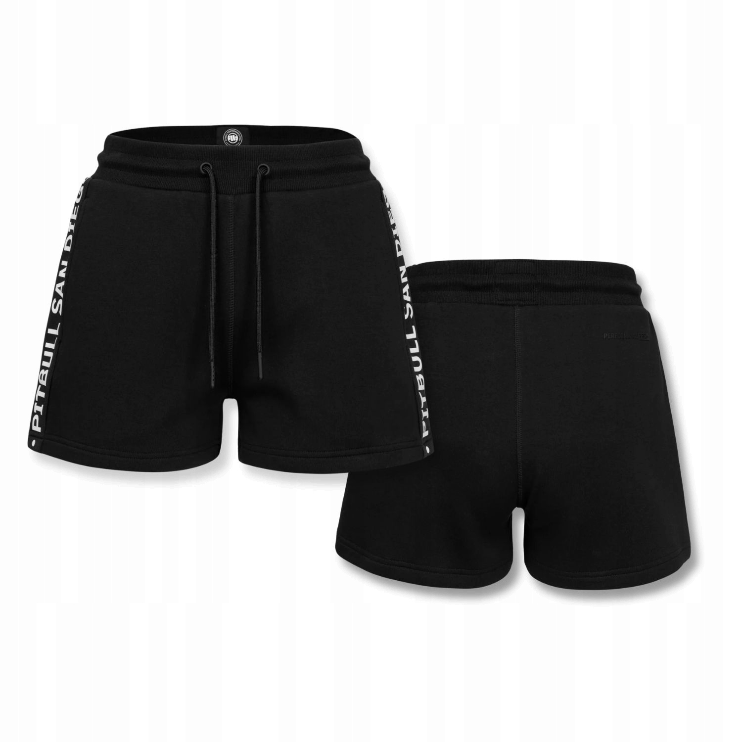 Dámské teplákové šortky Pitbull Tape Explory elastické s kapsami XL