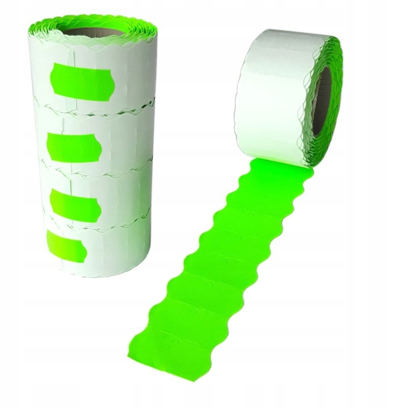 TAŚMA DO METKOWNICY JEDNORZĘDOWEJ - 26x12 ZIELONA