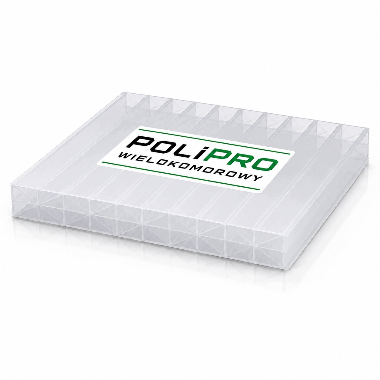Poliwęglan wielokomorowy Bezbarwny grubość 16mm 2,1x6m