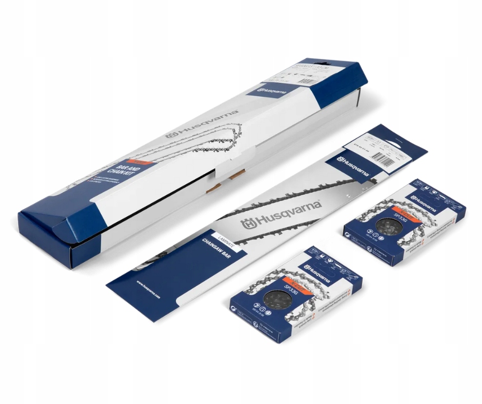 Zestaw prowadnica 2 łańcuchy Husqvarna 325 1.3 64ogniwa SP33G 345 445 450
