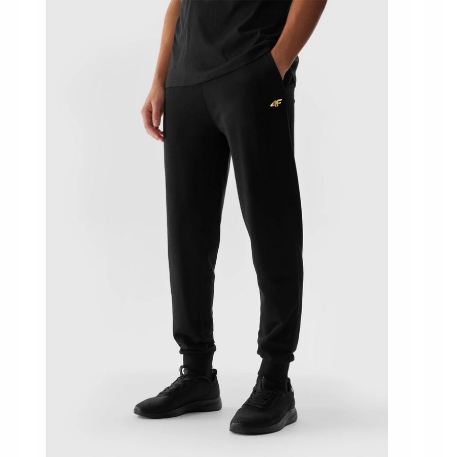 SPODNIE MĘSKIE 4F DRESOWE SPORTOWE JOGGERY DRESY NA CO DZIEŃ Marka 4F