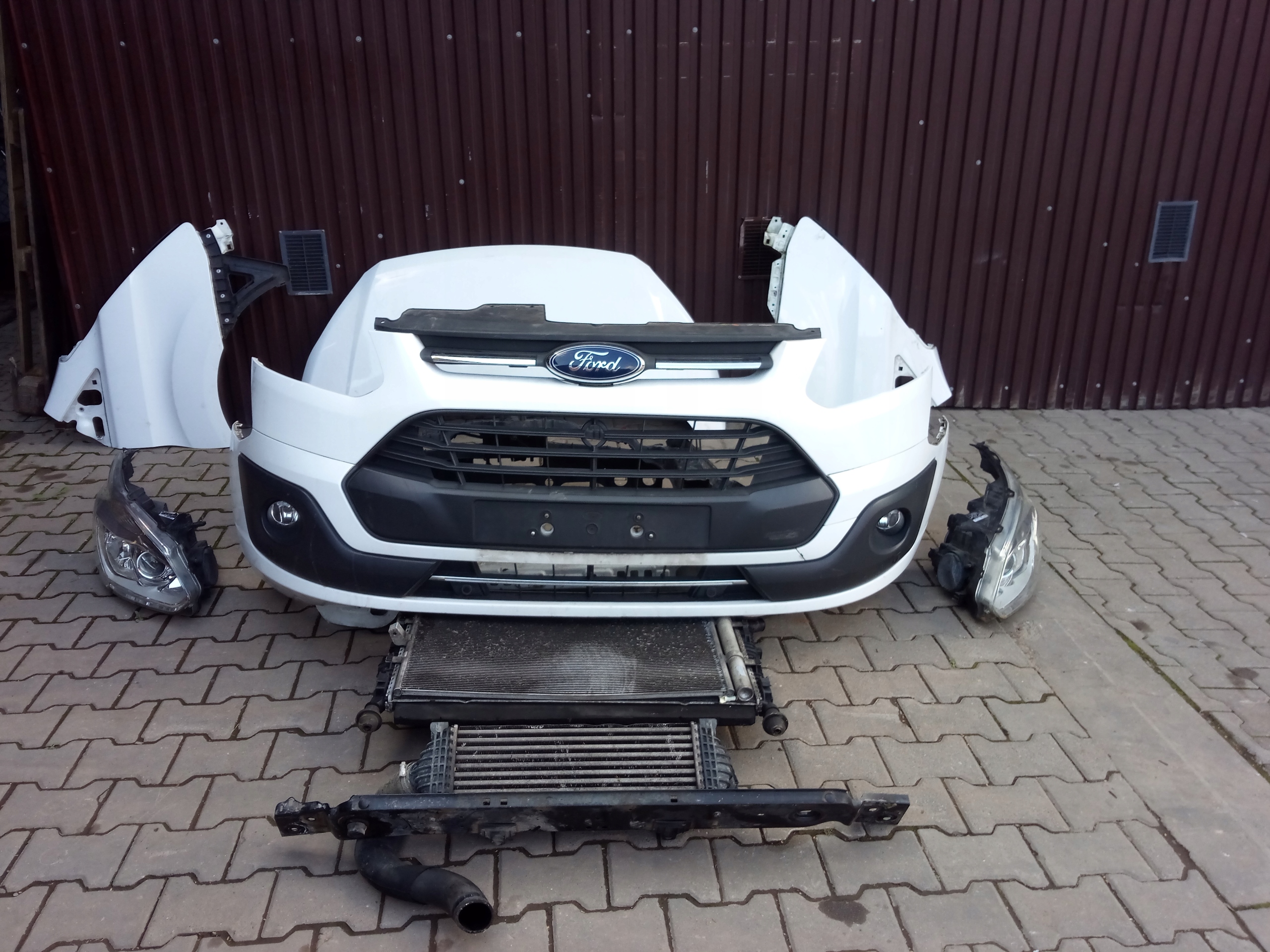 PRZÓD KOMPLET FORD TRANSIT CUSTOM 2.0 TDCI MASKA