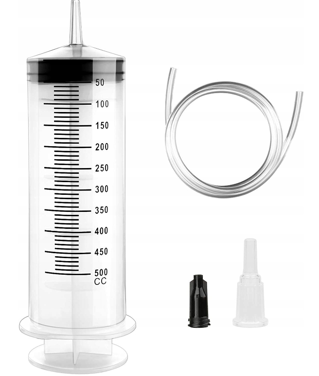 STRZYKAWKA ODSYSARKA OLEJU PŁYNU 500 ML Z 1M WĄŻ Kod producenta VN5GHD0