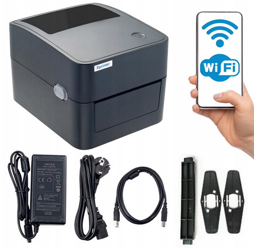 Drukarka Xprinter Termiczna kurierska WiFi Lan