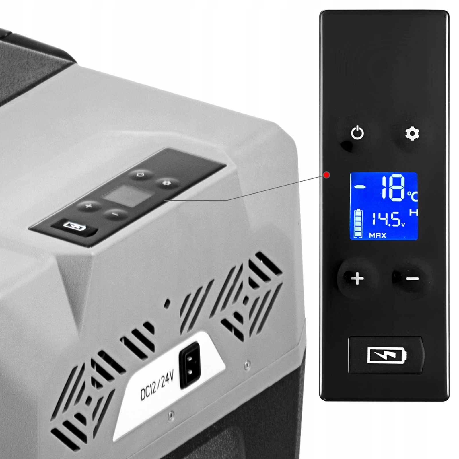 LODÓWKA SAMOCHODOWA TURYSTYCZNA KOMPRESOROWA 40L Rodzaj elektryczne