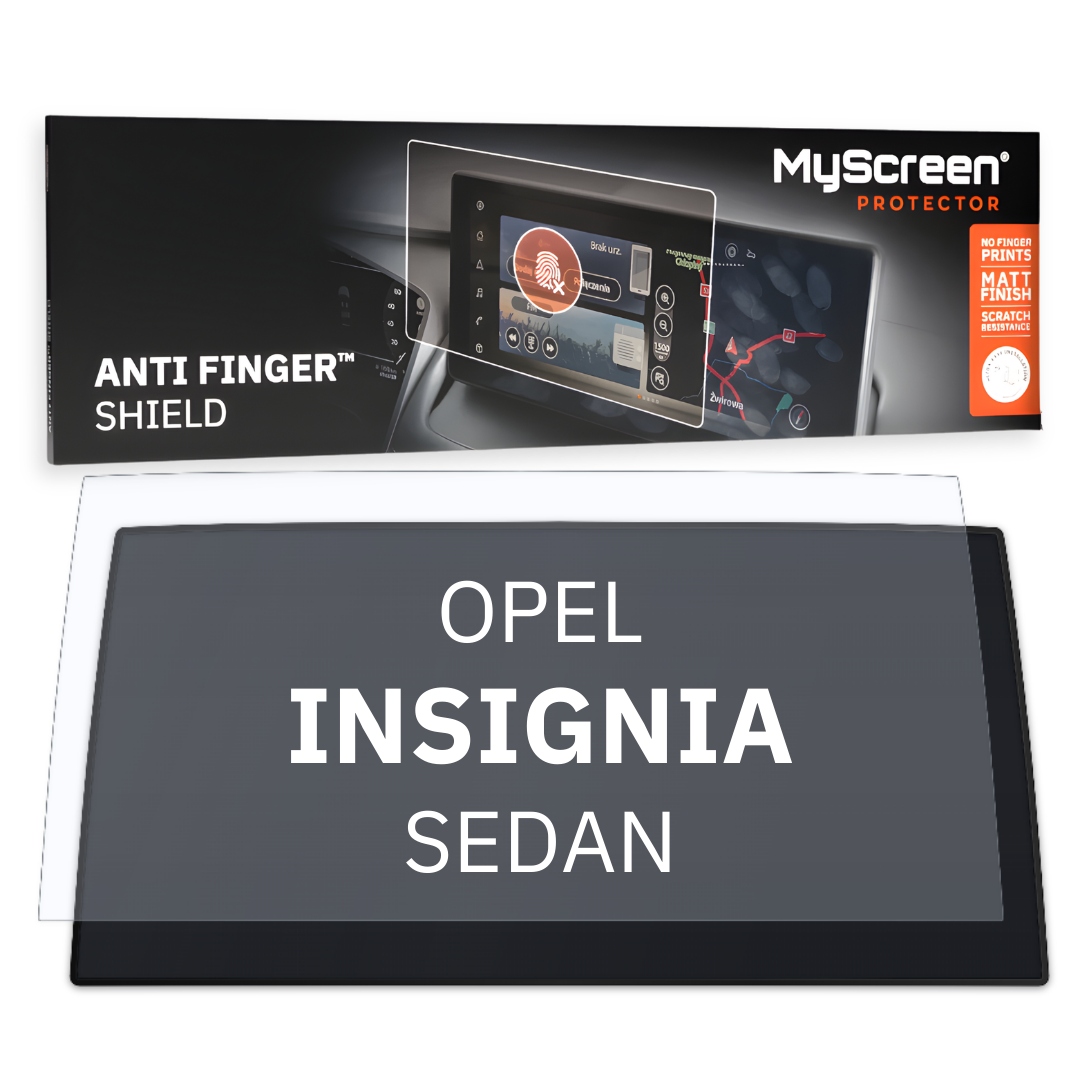Matná fólie pro Opel Insignia Sedan 2017 2020 8" MyScreen Anti Finger