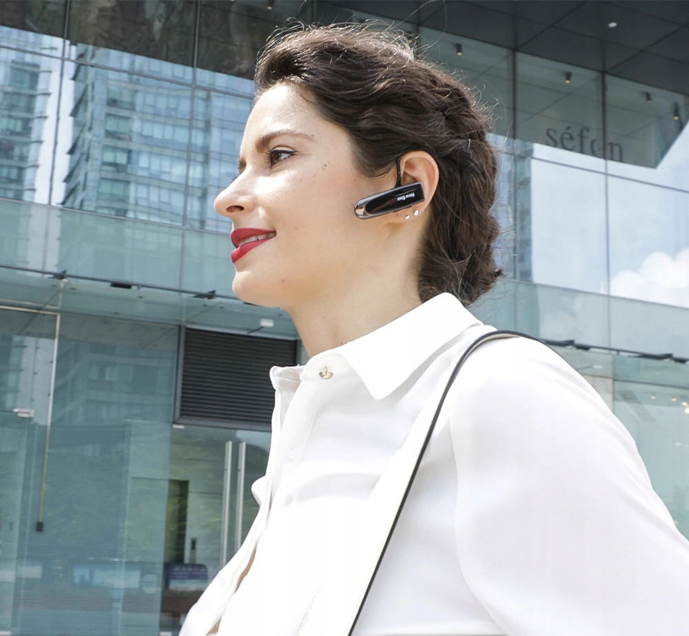 SŁUCHAWKA DO UCHA BLUETOOTH DLA KIEROWCY TIRA KURIERA DOSTAWCY LEKKA Wersja Bluetooth Bluetooth 5.0