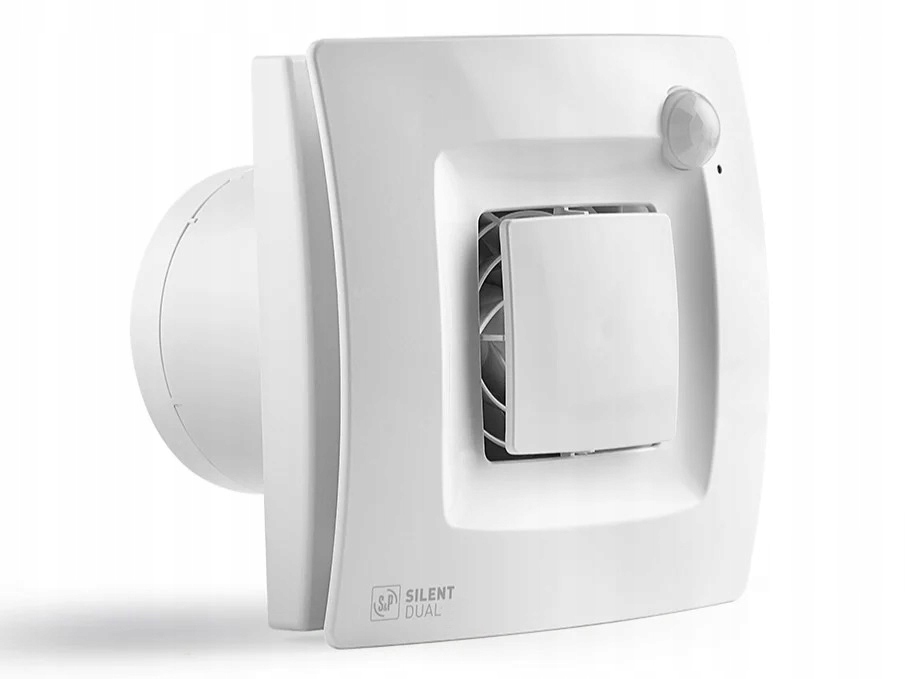 Kúpeľňový Ventilátor 125 mm, snímač pohybu Silent