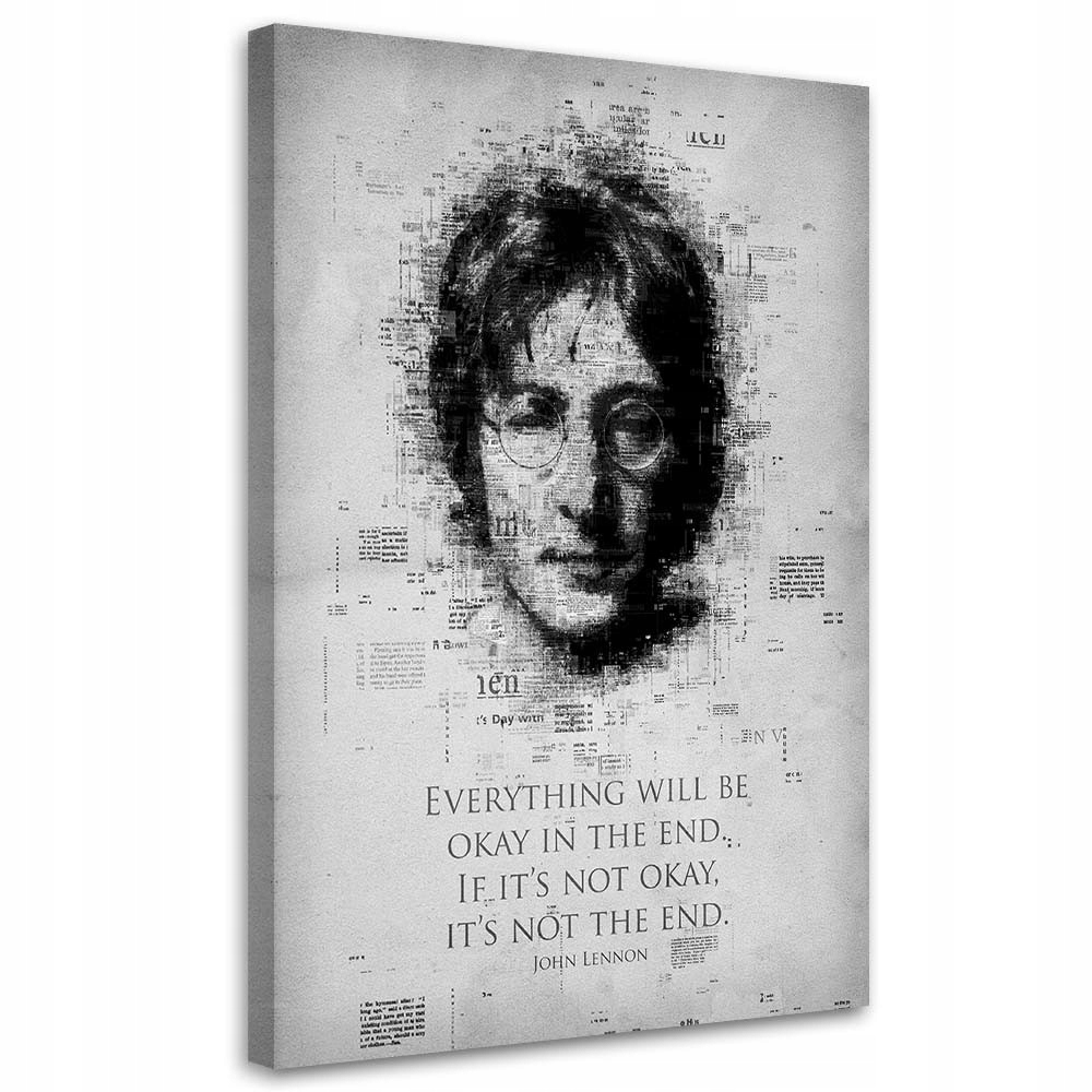 Obraz na plátně Canvas John Lennon 70x100
