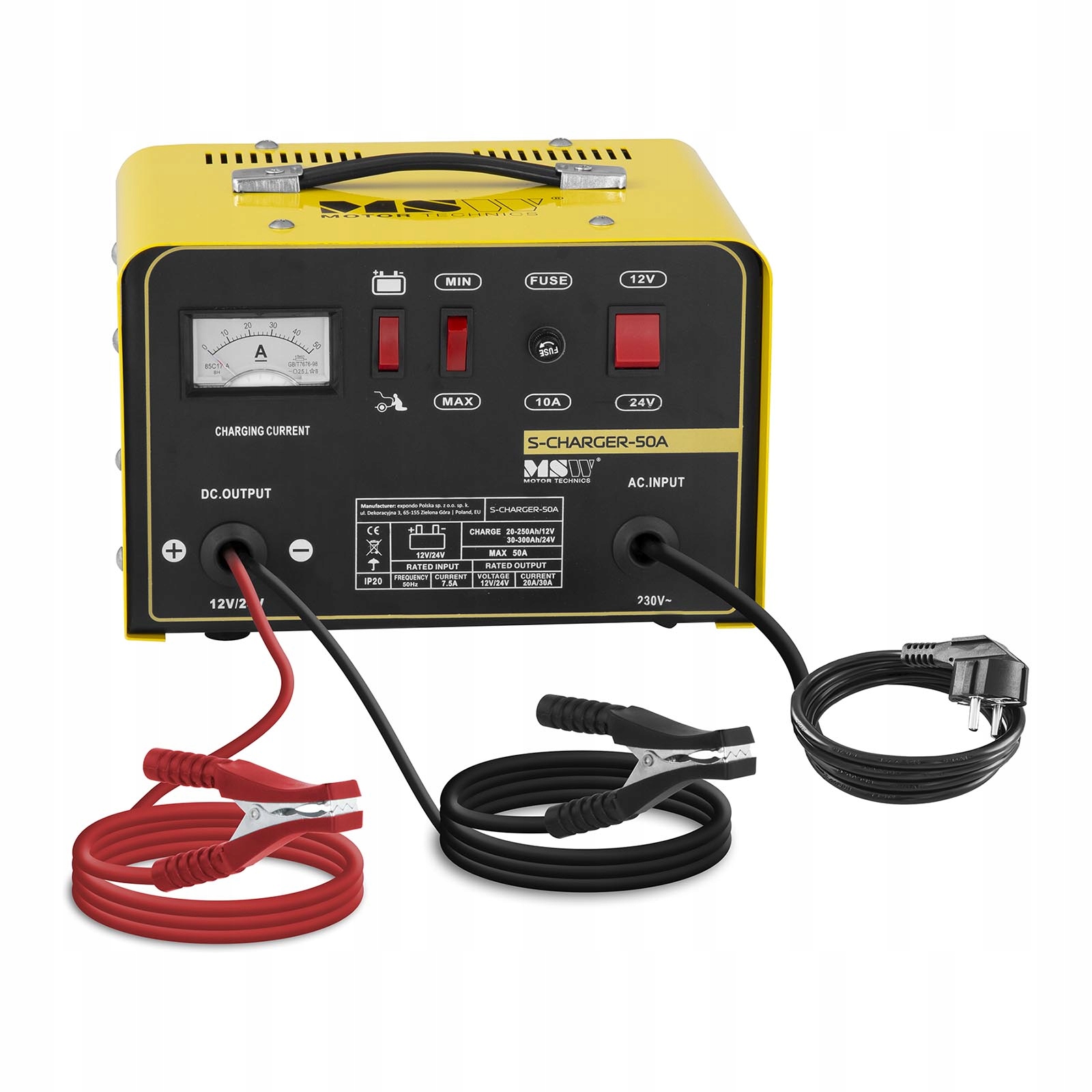 Štartovací usmerňovač Msw S-CHARGER-50A 10060139