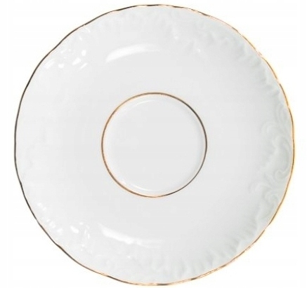 3604 SPODEK 15,7 ZŁOTA LI ROCOCO PORCELANA ĆMIELÓW