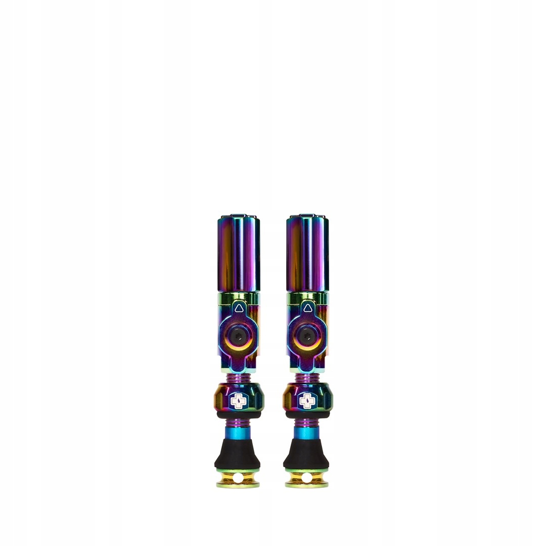 Muc-off Big Bore Hybrid Schrader 30 mm Iridescent Bezjádrové ventily Tub