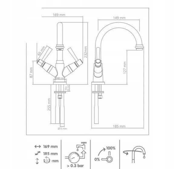 Bateria kuchenna stojąca Cooke&Lewis cc chrom EAN (GTIN) 05320691