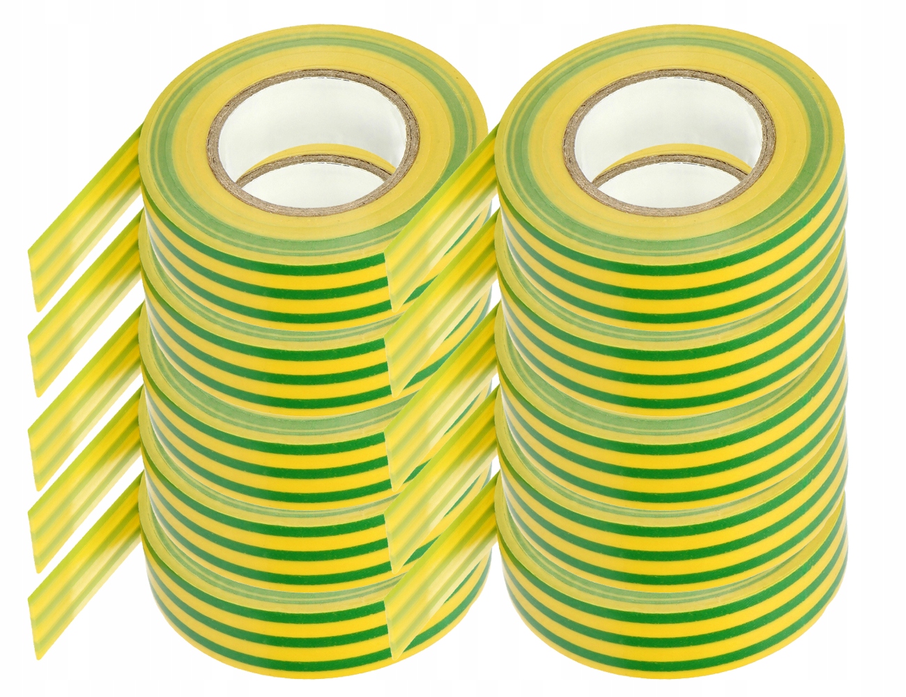 

10x Zestaw Taśma Izolacyjna Żółta Pvc 200m Orno