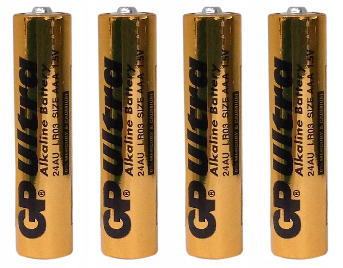 

Gp Ultra Bateria Alkaliczna R3 Aaa 1.5V 4szt.