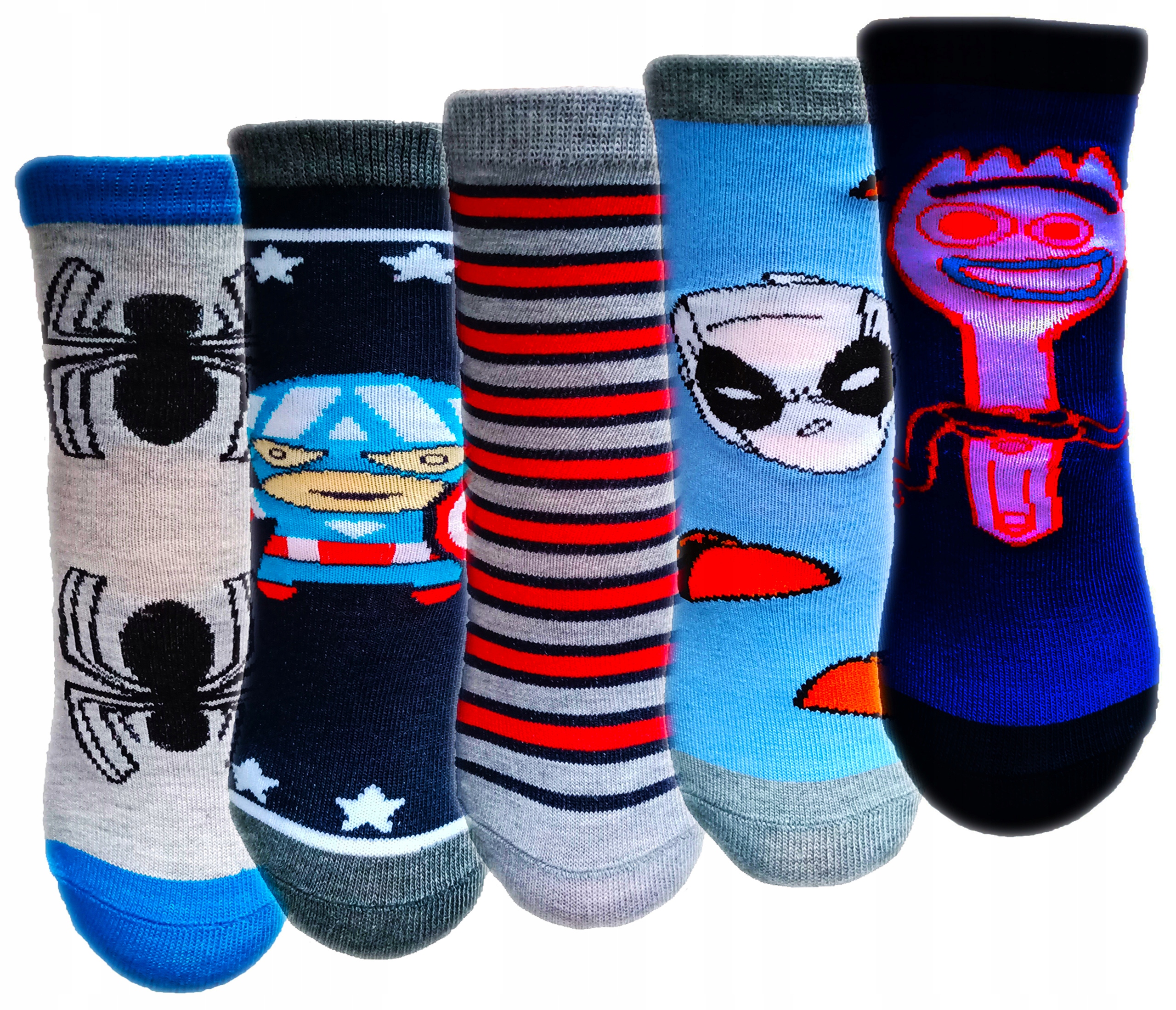 

Skarpetki Dziecięce Chłopięce 5PAK Abs rozm 19-22