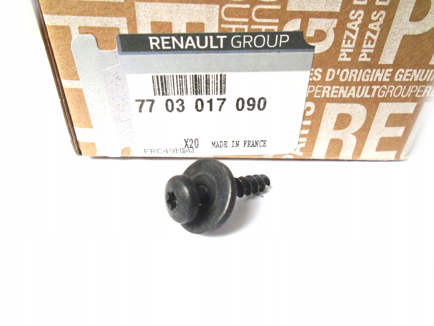 БОЛТ RENAULT RENAULT 7703017090 