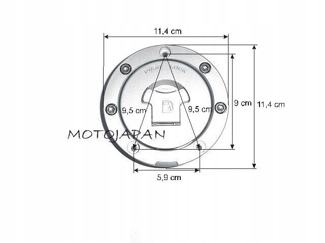 KOREK WLEWU PALIWA HONDA CBR CBF Part manufacturer Other