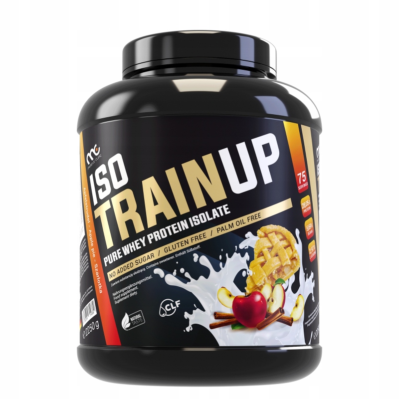 Muscle Clinic Iso Train Up 2250g Wpi proteinový izolát čistý Top