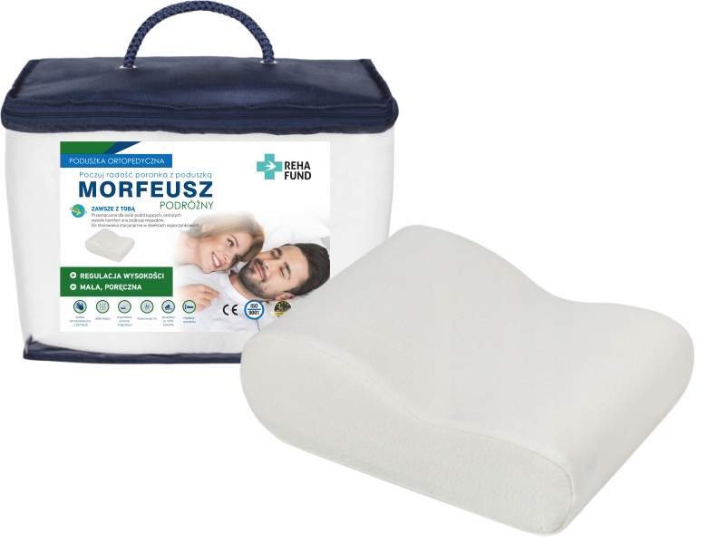 Poduszka Ortopedyczna Profilowna Do Spania Morfeusz Podróżny