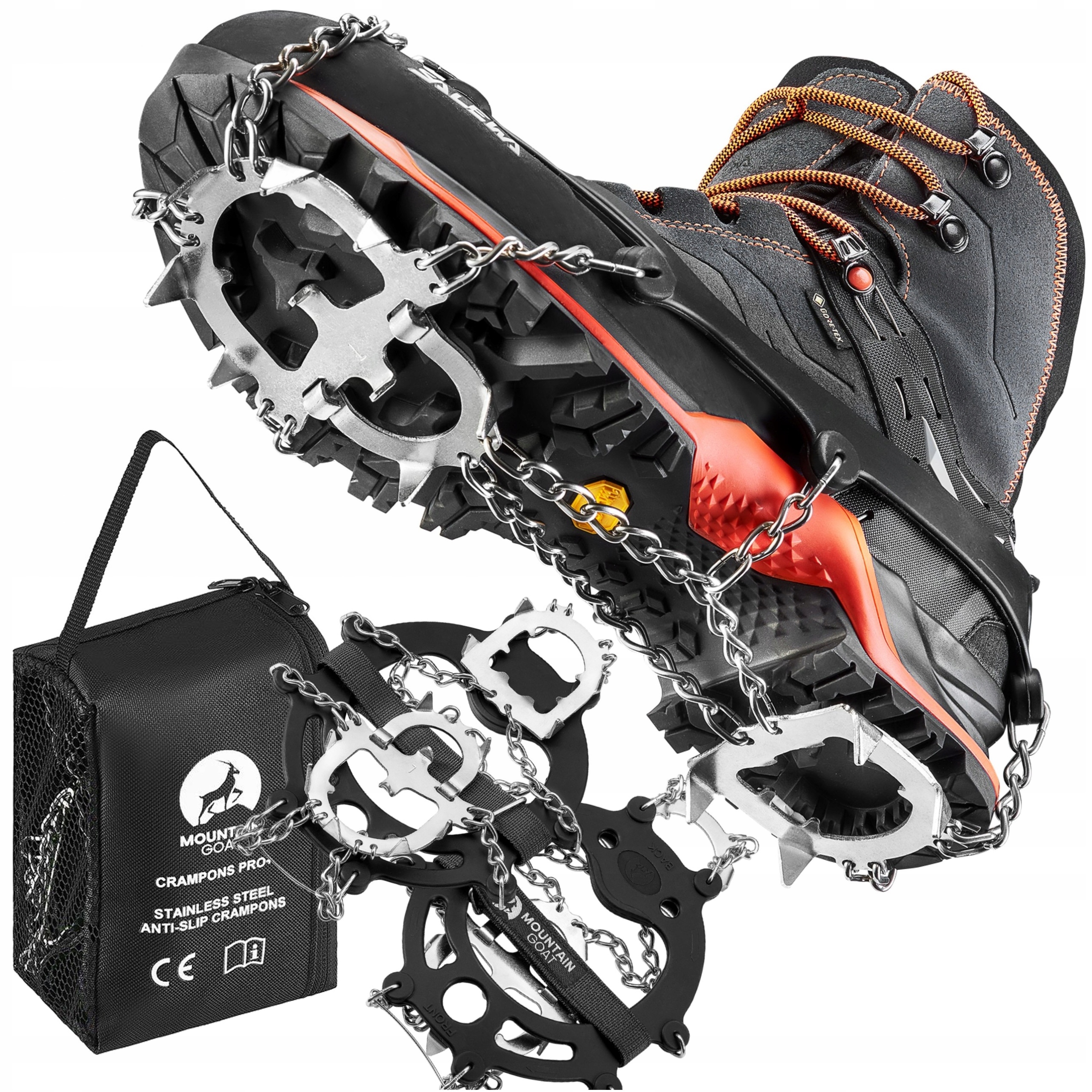 Mountain Goat raczki turystyczne L 41-43 czarny