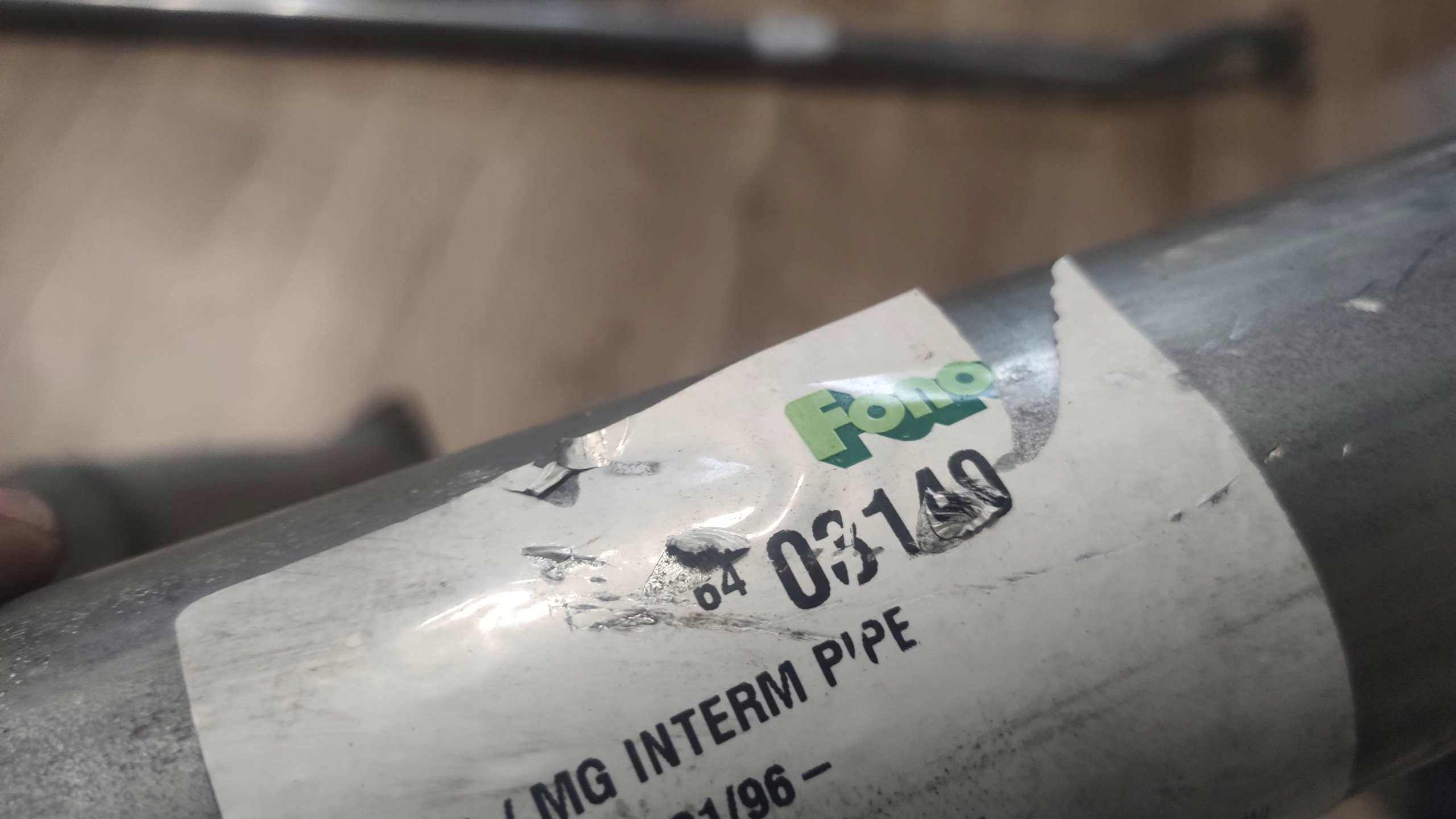 03140 - ГЛУШИТЕЛЬ ВЫХЛОПНОЙ ТРУБЫ ROVER 25 200 НОВЫЙ УОКЕР