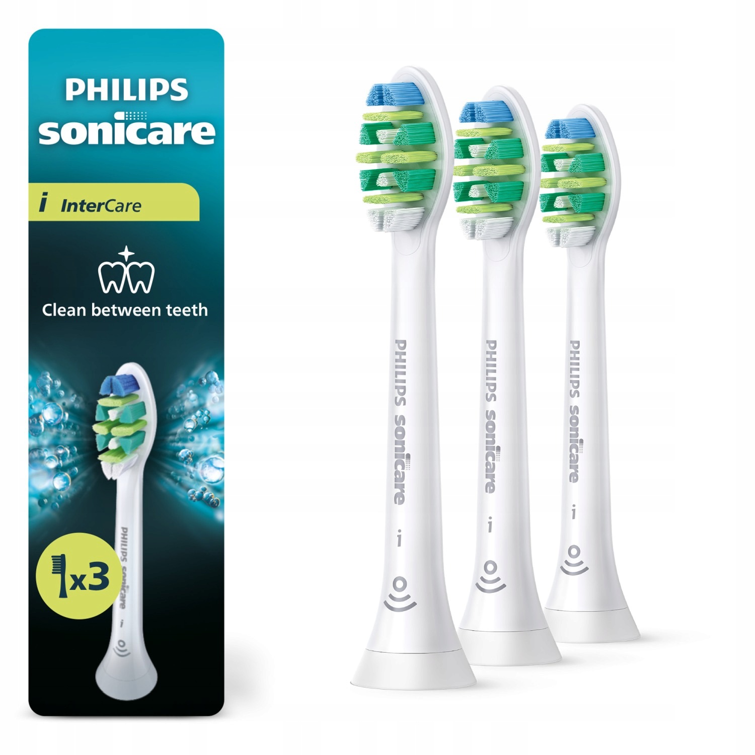 Philips Sonicare Inter Care końcówki HX9003/87 białe, 2+1gratis