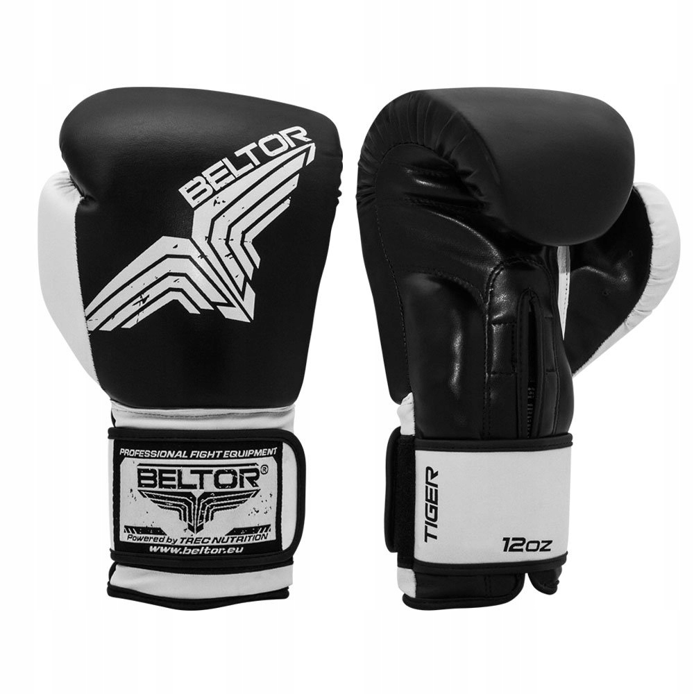 Боксерские перчатки BELTOR TIGER 14oz Black