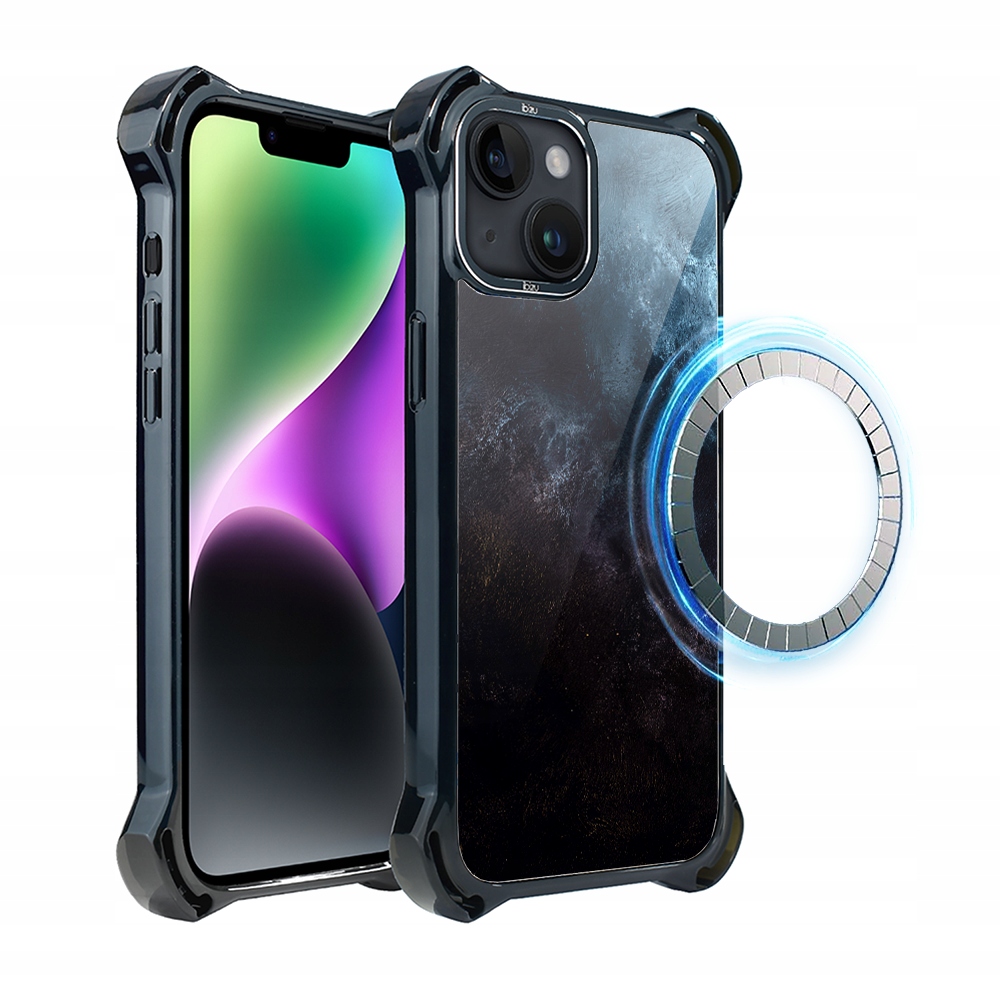 Pouzdro Ibizu DropGuard Ultra pro iPhone 14 s MagSafe, Deep Ocean