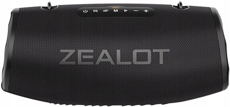 Potężny Głośnik Zealot S87 Moc 80W Bluetooth 5.2 16000mAh Zafoliowany Black