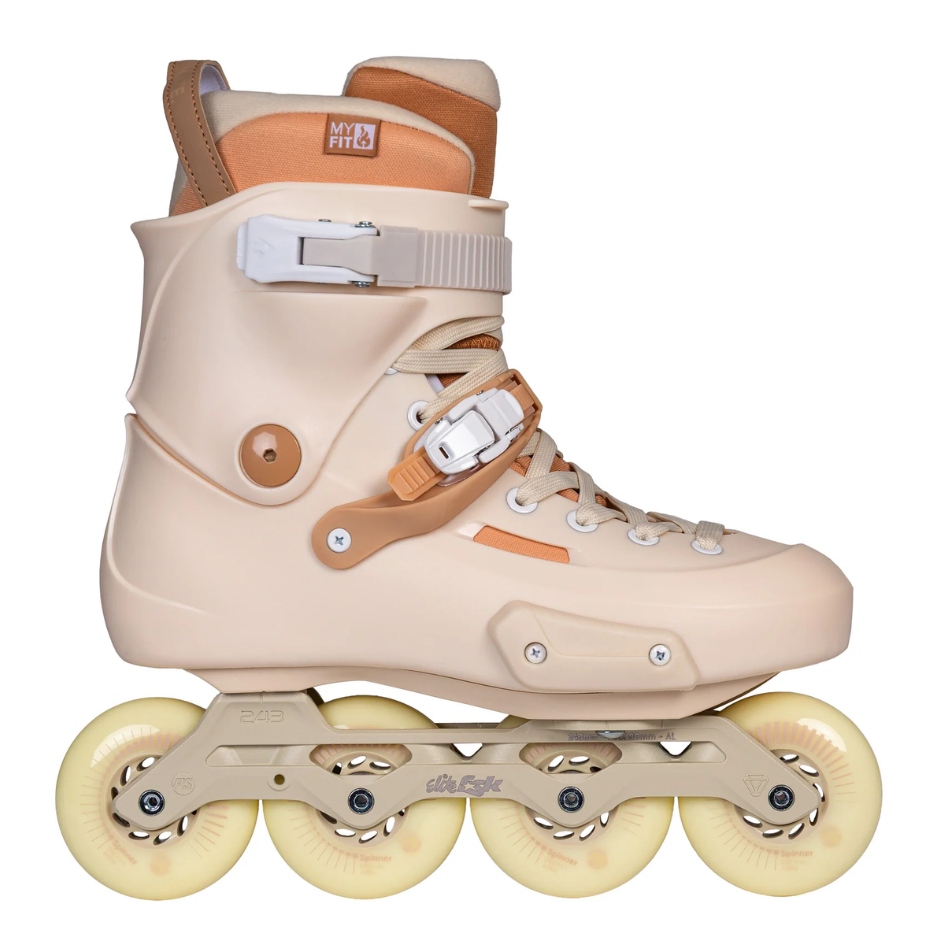 Powerslide Kolečkové brusle Powerslide Zoom Pro 80 Sand, 39-40, 4x, 80