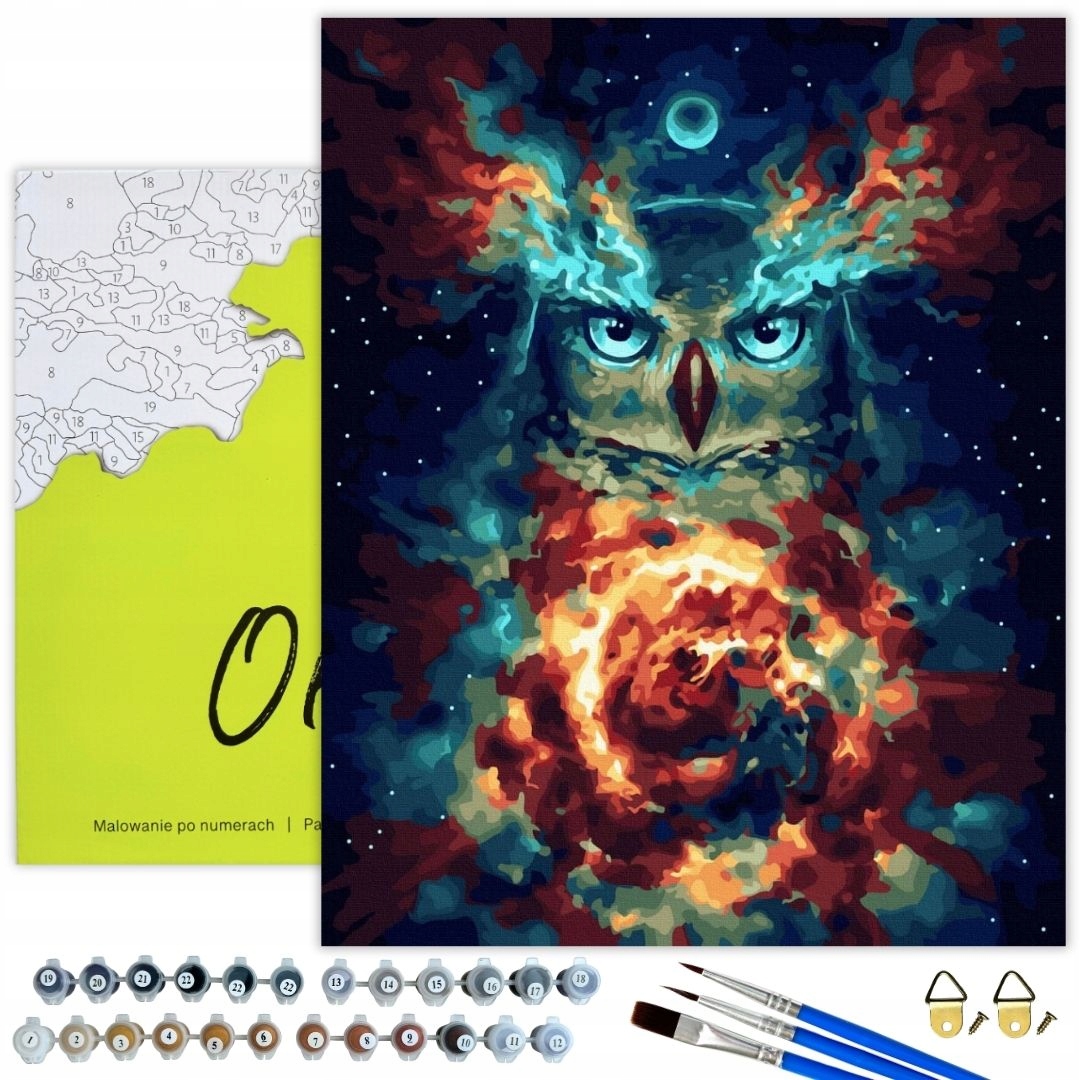 Malování Podle Čísel Kreativní obrázky pro malování podle čísel s Rámem