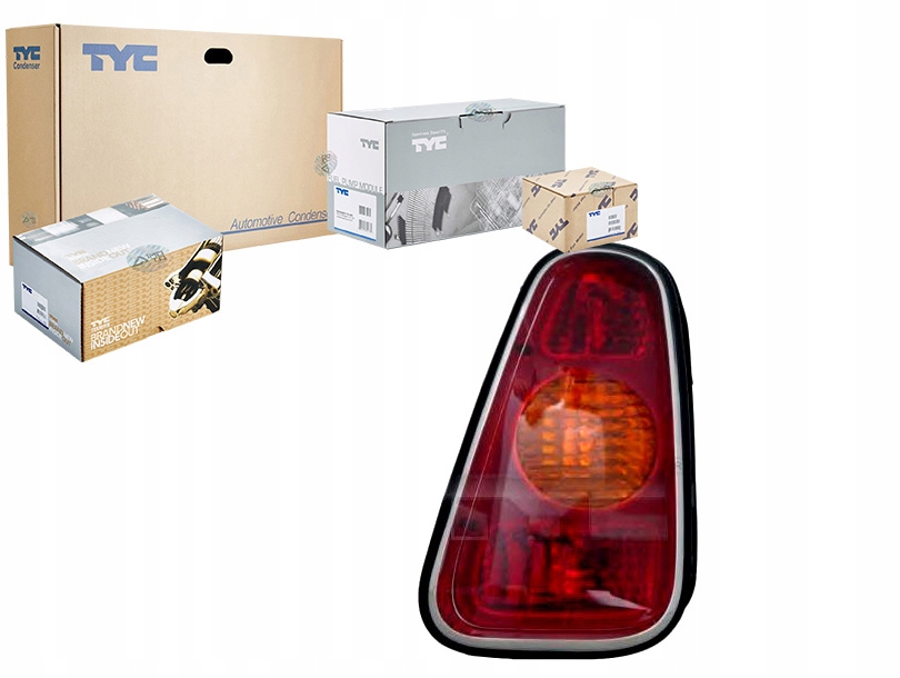 TYC11-5969-01-2 Lampa Zadní P (barva Směrovky Asistent řidiče #33