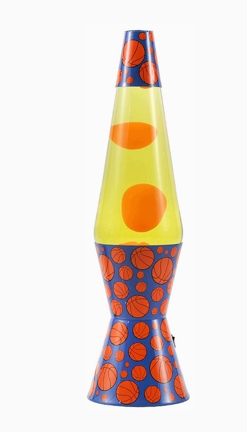 Lávová lampa magma Lava Lawa lampa XL3337 Basketball magmová lávová lopta
