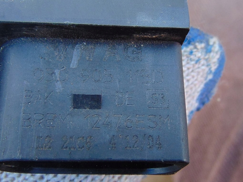 SKODA FABIA I 1.2 MPI 04r CEWKA ZAPŁONOWA Typ samochodu Samochody osobowe