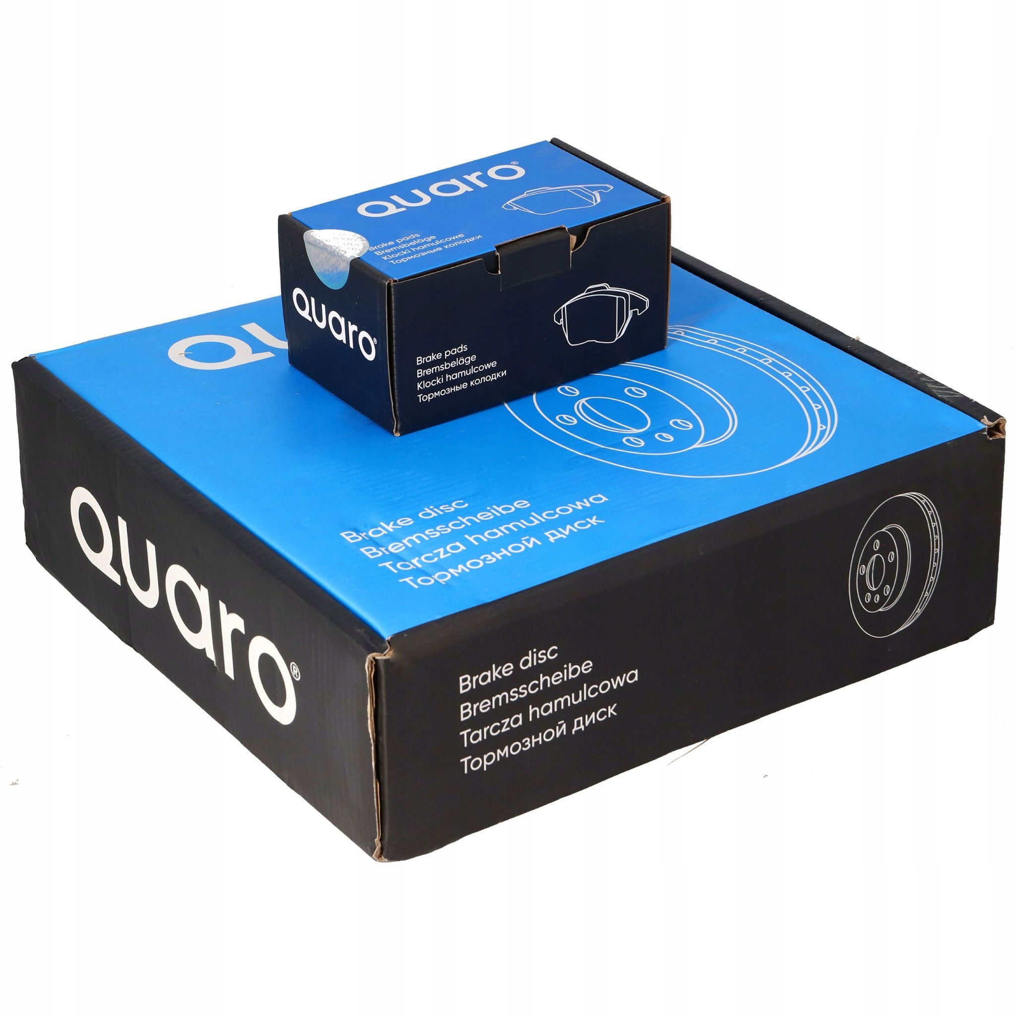 2× quaro QD0570 тормозной диск + QP2248 колодки торм. FORD P. Focus 04