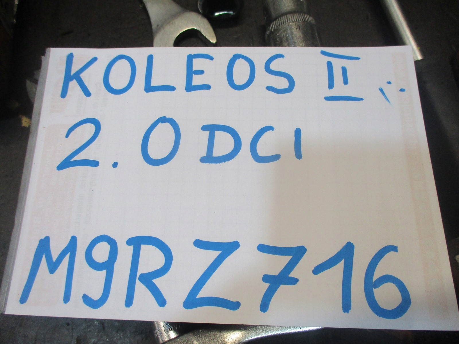 двигатель renault KOLEOS II 2,0DCI M9RZ716