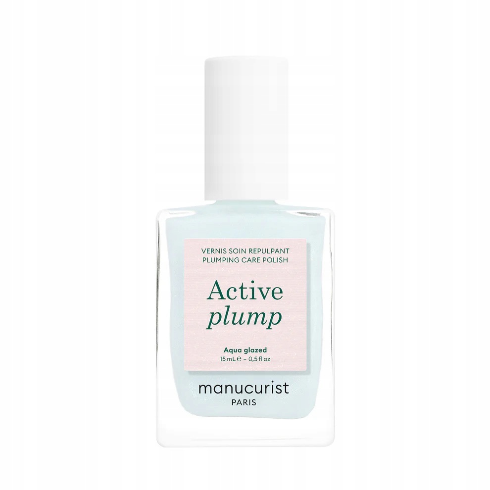 Manucurist Active Plump Lak Obohacený O Kolagen Na Nehty Aqua Glazed